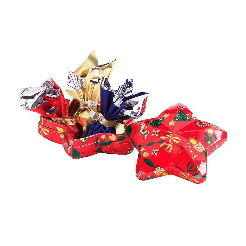 Venchi Hanging Christmas Star 36g ~ Red | Artisan Italian Christmas Chocolate & Confectionery | New Zealand Delivery | Sabato Auckland