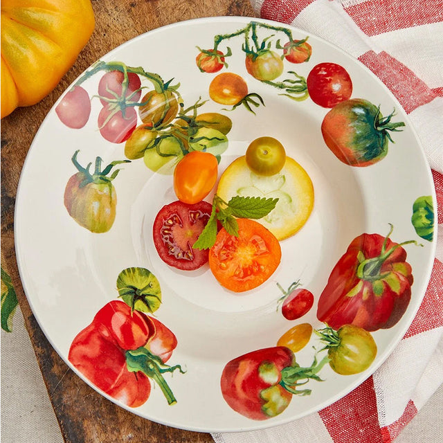 Emma Bridgewater Soup Plate ~ Tomato | British Pottery | New Zealand Delivery | Sabato Auckland