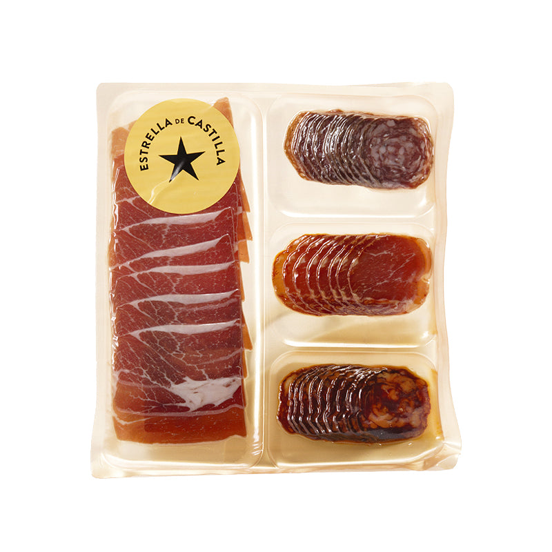 Estrella de Castilla Iberian Tapas Selection 150g Open | Spanish Cured Meats | Sabato Auckland