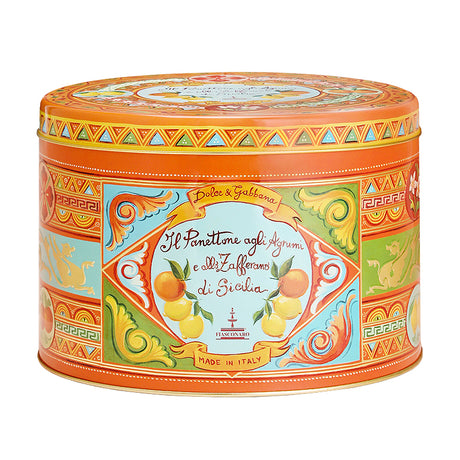 Fiasconaro Dolce & Gabbana Citrus Panettone 1kg | Artisan Italian Panettone | New Zealand Delivery | Sabato Auckland