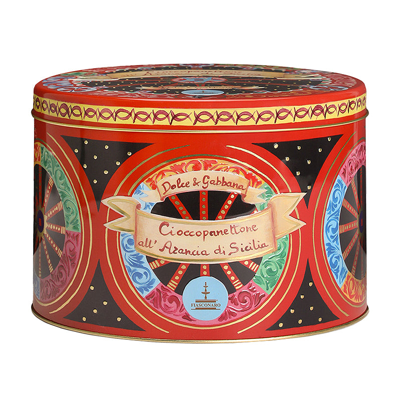Fiasconaro Dolce&Gabbana Chocolate & Orange Panettone 1kg | Artisan Sicilian Panettone | New Zealand Delivery | Sabato Auckland