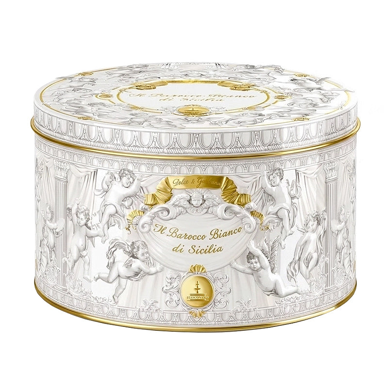 Fiasconaro Dolce&Gabbana Salted Caramel Panettone 1kg | Il Barocco Bianco di Sicilia Panettone | New Zealand Delivery | Sabato Auckland