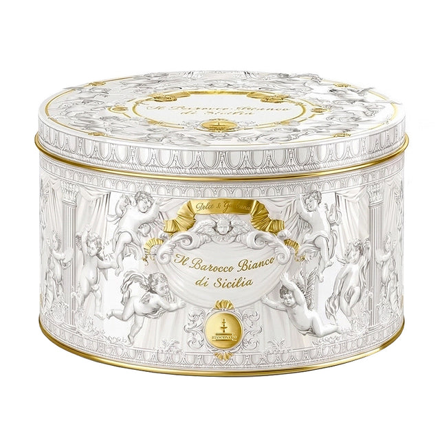 Fiasconaro Dolce&Gabbana Salted Caramel Panettone 1kg | Il Barocco Bianco di Sicilia Panettone | New Zealand Delivery | Sabato Auckland