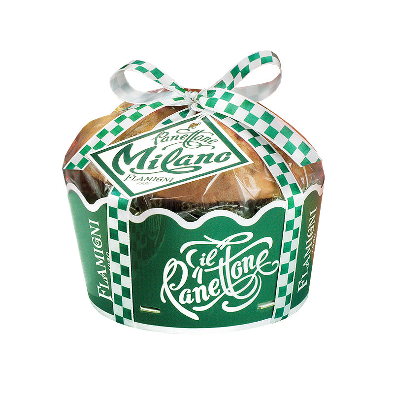Flamigni Low Milano Panettone 350g - Green Wrap | Artisan Italian Christmas Panettone | New Zealand Delivery | Sabato Auckland