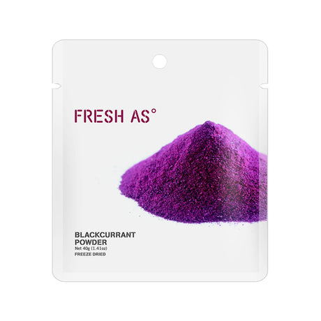 Fresh As Blackcurrant Powder 40g | Freeze Dried Blackcurrant Powder | Sabato Auckland