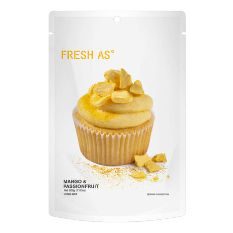 Fresh As Icing Mix ~ Mango & Passionfruit 200g | New Zealand Delivery | Sabato Auckland