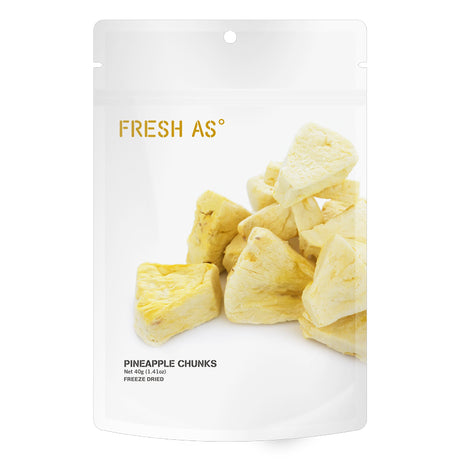 Fresh As Pineapple Chunks 40g | Freeze Dreid Pineapple | New Zealand Delivery | Sabato Auckland