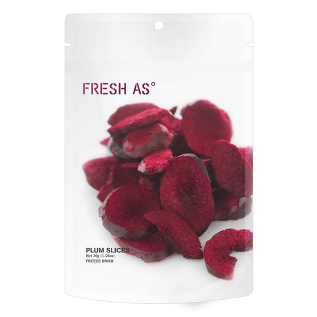 Fresh As Plum Slices 30g | Freeze Dried Plums | New Zealand Delivery | Sabato Auckland