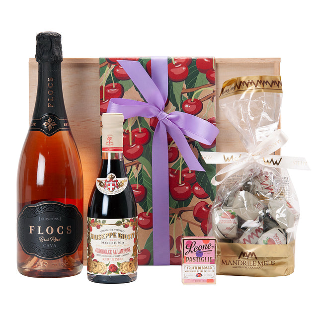 Berries & Bubbles | Berry Themed Gift Box  | New Zealand Delivery | Sabato Auckland