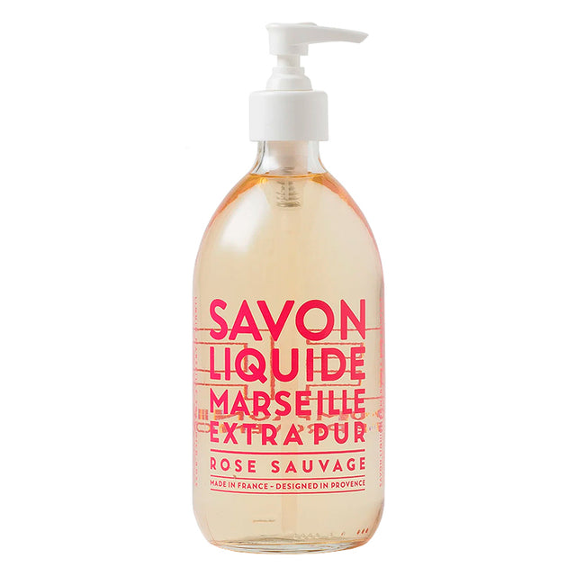 Compagnie de Provence Liquid Soap ~ Wild Rose 500ml | Traditional French Liquid Soap | New Zealand Delivery | Sabato Auckland