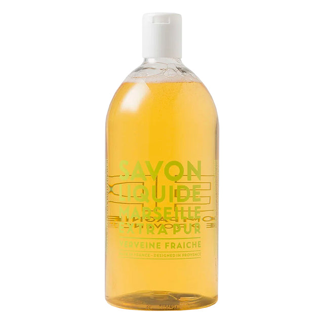 Compagnie de Provence Liquid Soap Refill ~ Fresh Verbena 1 Litre | Savon De Marseille | New Zealand Delivery | Sabato Auckland