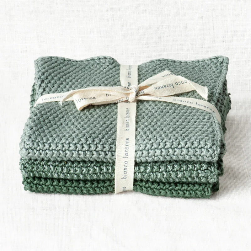 Bianca Lorenne Wash Cloths - Lavette Sage | Sabato Auckland, New Zealand