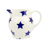Emma Bridgewater Half Pint Jug ~ Blue Star side view | New Zealand Delivery | Sabato Auckland