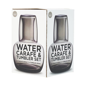 Load image into Gallery viewer, Water Carafe &amp; Tumbler Set Charcoal | Sabato New Zealand
