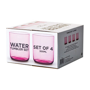 Load image into Gallery viewer, Water Tumblers Plum ~ Set of 4 | Sabato Auckland, New Zealand
