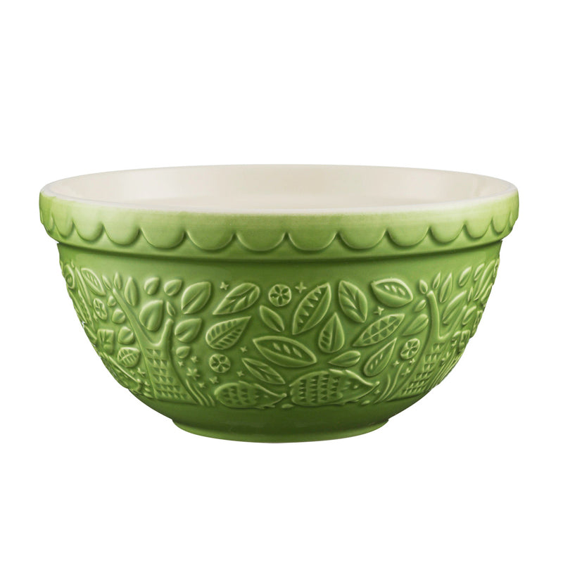 Mason Cash 'In The Forest' Mixing Bowl ~ Green Hedgehog 21cm | New Zealand Delivery | Sabato Auckland