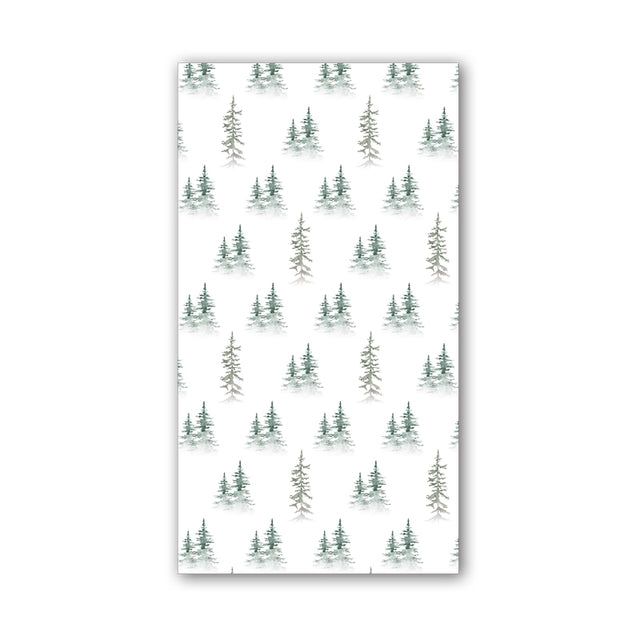 Michel Design Works Hostess Napkins ~ Evergreen - Pack of 20 | Paper Serviettes | Sabato, New Zealand
