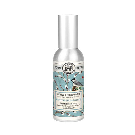 Michel Design Works Room Spray ~ Winterberry & Balsam 100ml  Christmas Fragrance | New Zealand Delivery | Sabato