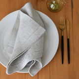 Mungo Cloverleaf Linen Napkin ~ Natural | New Zealand Delivery | Sabato Auckland