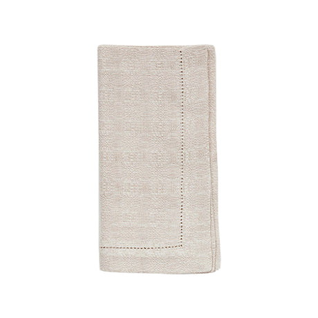 Mungo Cloverleaf Linen Napkin ~ Natural | New Zealand Delivery | Sabato Auckland