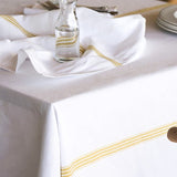 Mungo Provincial Stripe Tablecloth ~ Zest | New Zealand Delivery | Sabato Auckland