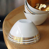 Tsé & Tsé Famished Bowl ~ Stripes | French Porcelain Dinnerware | New Zealand Delivery | Sabato Auckland