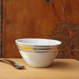 Tsé & Tsé Famished Bowl ~ Stripes | French Porcelain Dinnerware | New Zealand Delivery | Sabato Auckland