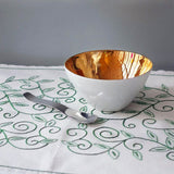 Tsé & Tsé Famished Bowl ~ Gold | French Artisan Porcelain | New Zealand Delivery | Sabato Auckland