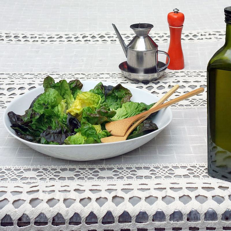 Tsé & Tsé Large Shallow Famished Bowl ~ White | French Porcelain Serveware | New Zealand Delivery | Sabato Auckland