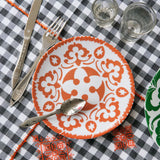 Tsé & Tsé Uzbek Plate ~ Small 21cm ~ Bashkara Orange | New Zealand Delivery | Sabato Auckland