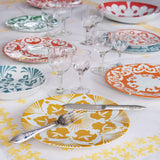 Tsé & Tsé Uzbek Plate ~ Large 27cm ~ Ourgout Yellow | French Porcelain Dinnerware | Sabato New Zealand