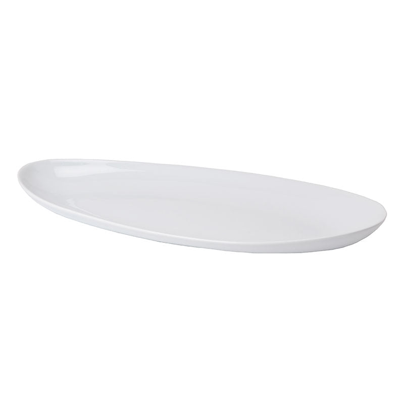 Tsé & Tsé Long Famished Serving Plate ~ White | French Porcelain Serving Platter | New Zealand Delivery | Sabato Auckland