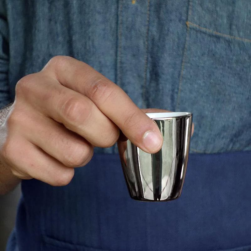 Tsé & Tsé Espresso Goblet ~ Platinum | New Zealand Delivery | Sabato Auckland