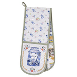 Ulster Weavers Double Oven Glove ~ Tea Tins | New Zealand Delivery | Sabato Auckland