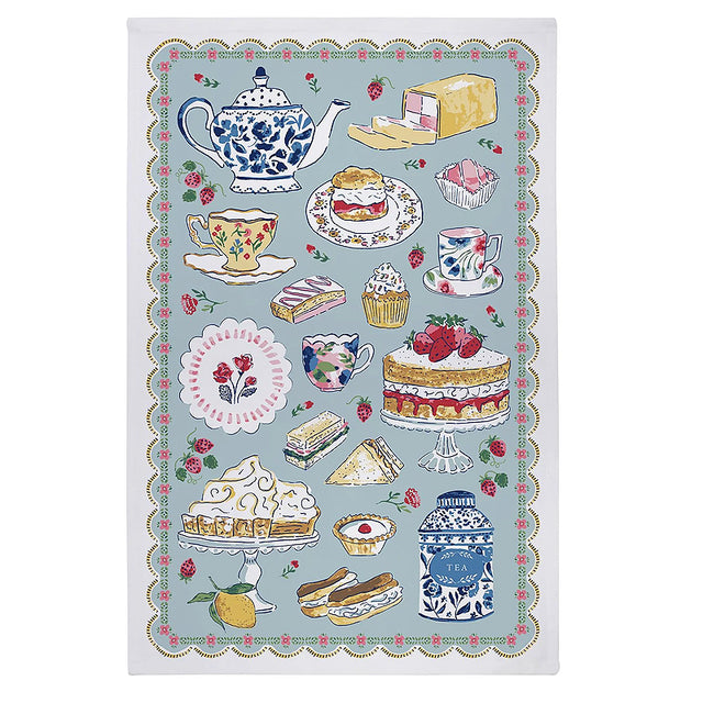 Ulster Weavers Tea Towel ~ Afternoon Tea | New Zealand Delivery | Sabato Auckland