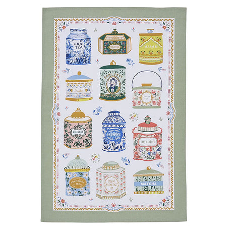 Ulster Weavers Tea Towel ~ Tea Tins | New Zealand Delivery | Sabato Auckland