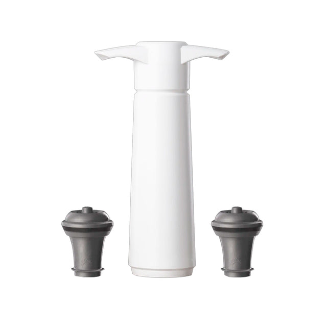 Vacu Vin Wine Saver & 2 Stoppers White | New Zealand Dleivery | Sabato Auckland