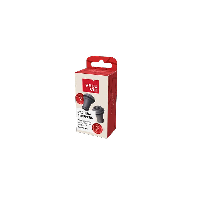Vacu Vin Wine Stoppers ~ 2 Pack Boxed | New Zealand Delivery | Sabato Auckland