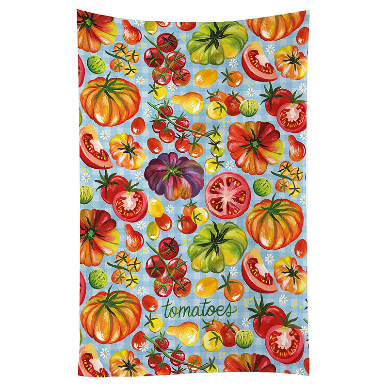 Werkshoppe Tea Towel ~ Tomatoes | New Zealand Delivery | Sabato Auckland