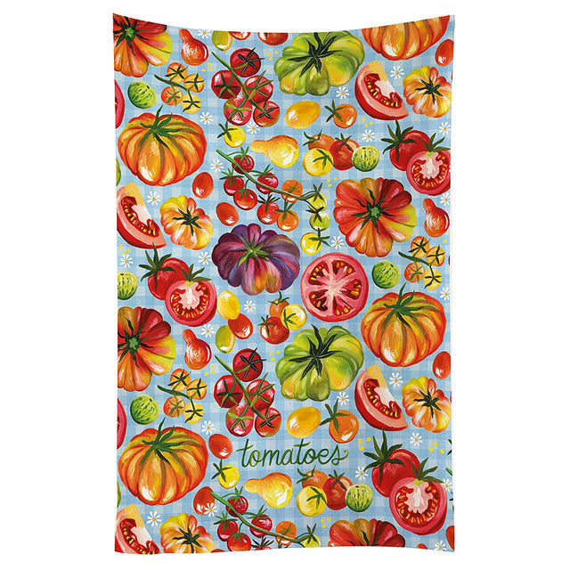 Werkshoppe Tea Towel ~ Tomatoes | New Zealand Delivery | Sabato Auckland