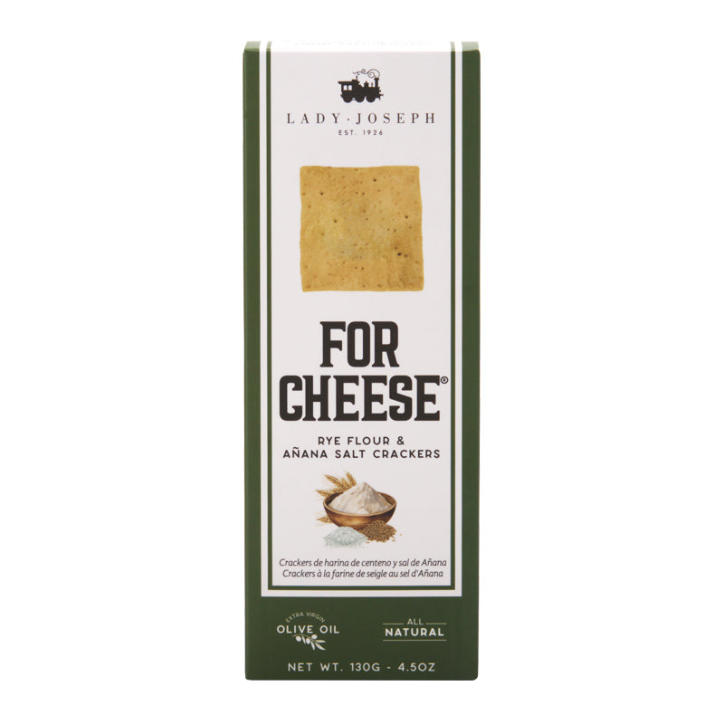 Lady Joseph Rye & Añana Salt Crackers 130g | All Natural Spanish Crackers | New Zealand Delivery | Sabato Auckland