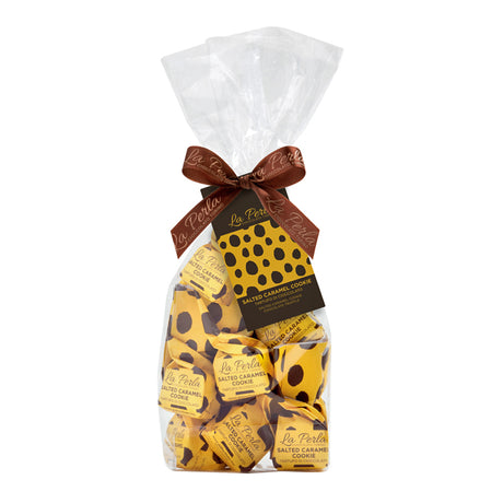La Perla di Torino Salted Caramel Cookie Truffles 200g bag | Italian Chocolate Truffles | New Zealand Delivery | Sabato Auckland