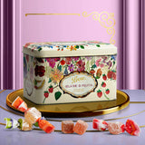 Leone Cubifrutta Fruit Jellies in Floral Tin | Italian Confectionery | New Zealand Delivery | Sabato Auckland