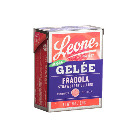 Leone Strawberry Jellies 25g | Artisan Italian Confectionery | New Zealand Delivery | Sabato Auckland