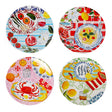 La La Land Melamine Plates ~ Italian Summer - set of 4 | New Zealand Delivery | Sabato Auckland