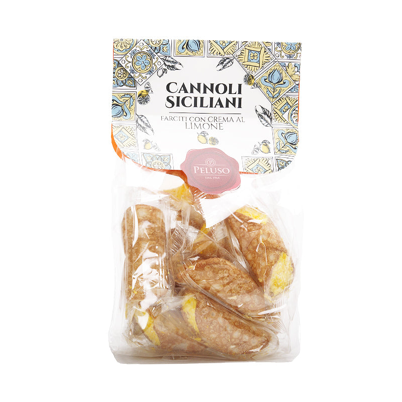 Peluso Lemon Cannoli | 250g | Italian biscuits New Zealand
