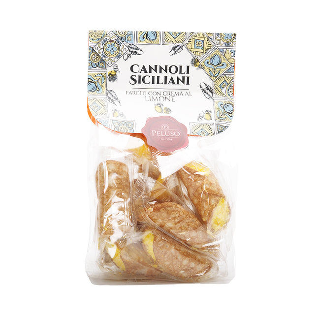Peluso Lemon Cannoli | 250g | Italian biscuits New Zealand