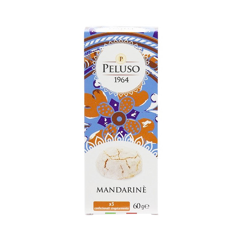 Peluso Sicilian Almond Biscuits with Mandarin 60g | Italian Biscuits | New Zealand Delivery | Sabato Auckland