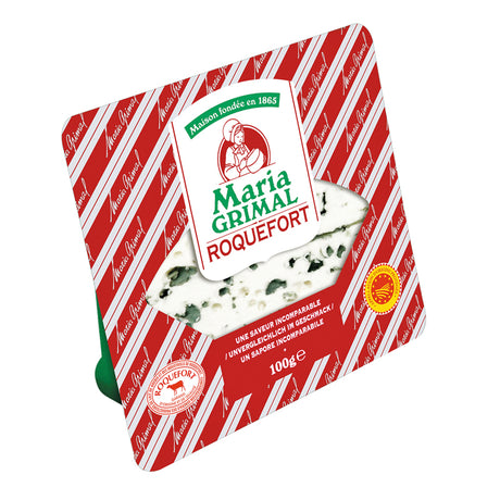 Roquefort AOP Maria Grimal ~ Unpasteurised 100g | French Blue Cheese | New Zealand Delivery | Sabato Auckland