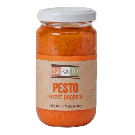 Sabato Pesto Sweet Peppers 180g | Sabato New Zealand